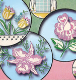 1950s Vintage Vogart Embroidery Transfer 290 Uncut Floral Mixed Motifs - Vintage4me2