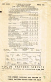 1930s Vintage Vogue Sewing Pattern 2109 Rare Baby Girls Coat Hat & Leggings Sz 2