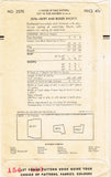 Vogue 2570: 1950s Easy Unisex Baby Shorts & Skirt Sz 2 Vintage Sewing Pattern
