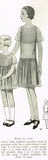1920s Original Vintage Vogue Pattern 2764 Rare Teen Girls Flapper Dress Size 14