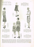 1920s Original Vintage Vogue Pattern 2764 Rare Teen Girls Flapper Dress Size 14