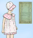 Vogue 2811: 1920s Rare Sweet Toddler Girls Dress Size 4 Vintage Sewing Pattern