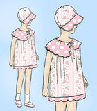 Vogue 2811: 1920s Rare Sweet Toddler Girls Dress Size 4 Vintage Sewing Pattern