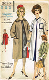 1960s Original Vintage Vogue Pattern 5030 Uncut Misses Easy Reversible Coat 31 B - Vintage4me2