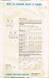 Vogue 5222: 1960s Uncut Misses Surplice Blouse Size 32 B Vintage Sewing Pattern