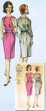 1960s Vintage Vogue Sewing Pattern 5871 Uncut Easy Misses Day Dress Size 32B