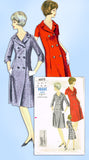 Vogue 6072: Uncut Misses Coat Dress Sz 36 B Original Vintage Sewing Pattern - Vintage4me2 