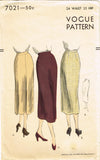 Vogue Pattern 7021