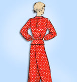 1930s Vintage Vogue Sewing Pattern 7168 Misses Lounging Pyjamas or Pajamas 32 B