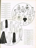 1930s Original Vintage Vogue Pattern 7272 Misses Day or Evening Skirt Sz 28 W