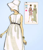 Vogue 7382: 1960s Uncut Misses Boho Dress Sz 31.5 Bust Vintage Sewing Pattern - Vintage4me2