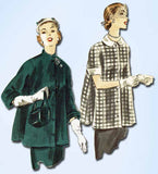 1950s Vintage Vogue Sewing Pattern 7427 Misses Maternity Jacket or Blouse 28-30B