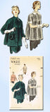 1950s Vintage Vogue Sewing Pattern 7427 Misses Maternity Jacket or Blouse 28-30B