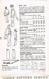 1950s Vintage Vogue Sewing Pattern 8973 Misses Suit w Boxy Jacket Size 34 Bust