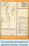 1950s ORIG Vintage Vogue Couturier Pattern 938 Misses Wiggle Cocktail Dress 32B