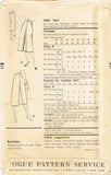Vogue 9388: 1950s Uncut Classic Misses Skirt Sz 26 W Vintage Sewing Pattern