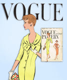 1950s Vintage Vogue Sewing Pattern 9431 Uncut Misses Slender Dress Size 32 Bust