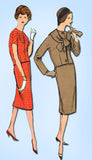 1950s Vintage Vogue Sewing Pattern 9636 Midcentury Modern Misses Suit Sz 14 34B