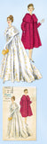 1950s Vintage Original Vogue Pattern 9823 Rare Misses Evening Coat Size 32 Bust