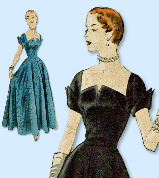 slim fit dress slacks Vintage 1950s Red Evening Gown – ALEXANDRA-KING