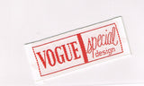 Vogue Special Design S-4707: 1950s Uncut Cocktail Dress 32B VTG Sewing Pattern