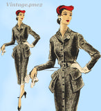 Vogue Special Design S-4243: 1950s Misses Dress Size 32 B Vintage Sewing Pattern
