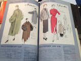 1950s Rare Vintage Vogue Tab Counter Catalog 100s of Pages Hardbound April 1950