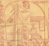 1940s Original Uncut Workbasket Embroidery Transfer 63 Hobby Horse & More -Vintage4me2