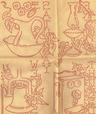 1940s Original Uncut Workbasket Embroidery Transfer 63 Hobby Horse & More -Vintage4me2