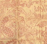 1940s Workbasket Embroidery Transfer #64 Angels & Herbs Motifs Tea Towels Pcases
