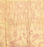 1940s Workbasket Embroidery Transfer #68 Alter Cloth Religious Motifs & More