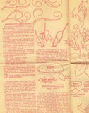 1940s Workbasket Embroidery Transfer #68 Alter Cloth Religious Motifs & More