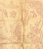 1940s Workbasket Embroidery Transfer #82 Uncut Helpful Miss Tea Towels & More