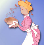 1950s Vintage Workbasket Embroidery Transfer 11 Uncut DOW Victorian Housewife -Vintage4me2