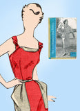 1950s Vintage Woman's Day Sewing Pattern 5023 Uncut Misses Dress & Jacket Sz 34B - Vintage4me2