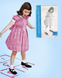 Women's Day 5029: 1950s Vintage Sewing Pattern Girls Shirred Smocked Dress Size 12 Vintage4me2