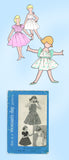 1950s Vintage Woman's Day Sewing Pattern 5068 Easy Toddler Girls Sun Dress Sz 6 -Vintage4me2