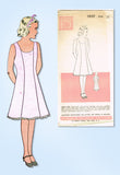 1930s Vintage Woman's World Sewing Pattern 5837 Uncut Girls Princess Slip Sz 16